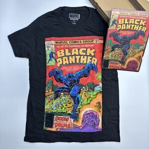 Size Small Men Vintage Marvel Black Panther Wakanda Forever T-Shirt Comics